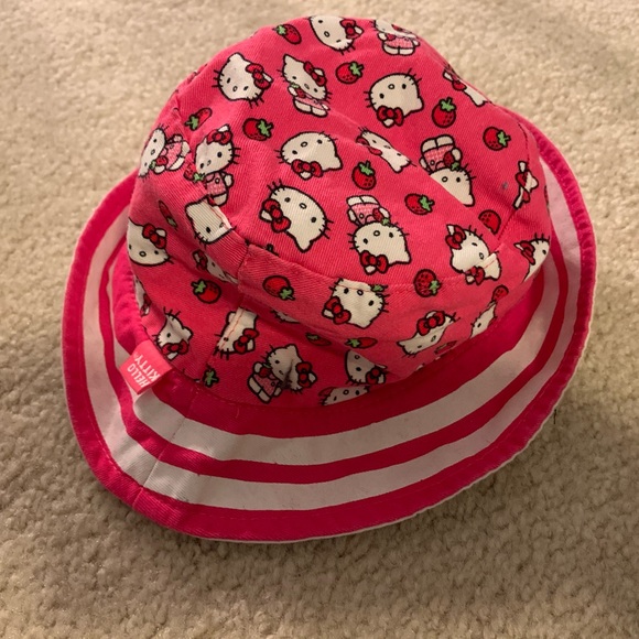 Sanrio Hello Kitty Swimsuit Tankini & Sunhat 2T - Picture 10 of 12